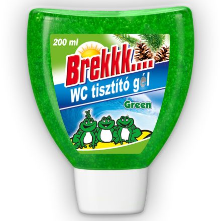 Brekkk wc gél zöld 200ml