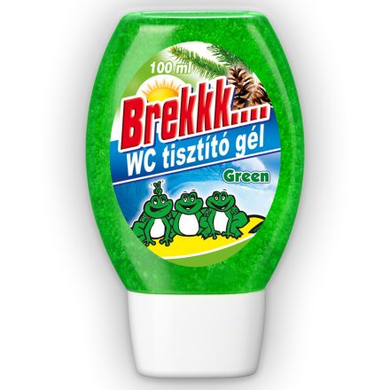 Brekkk wc tisztító gél zöld 100ml