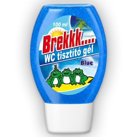 Brekkk wc tisztító gél kék 100ml