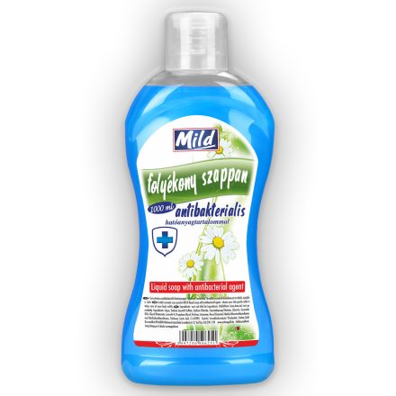 Mild folyékony szappan antibakteriális hatóanyagtartalommal 1L