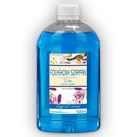 Dalma folyékony szappan utántöltő kék 500 ml