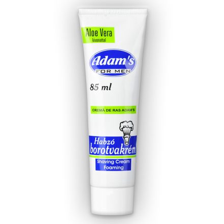 Adams Aloe Vera habzó borotvakrém 85 ml