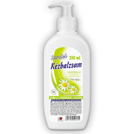 Sandel kézbalzsam pumpás 250 ml