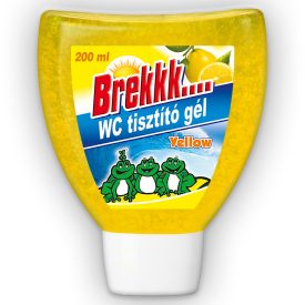 Brekkk wc tisztító gél 200ml sárga