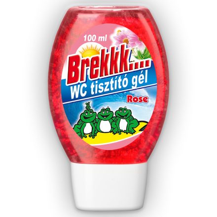 Brekkk wc tisztító gél rózsa 100ml