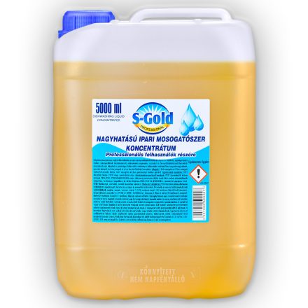 S-Gold ipari mosogatószer koncentrátum 5L